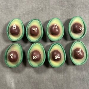Avocado Shaped Candles